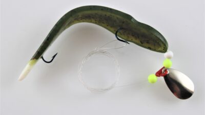Walleye Spinner Leech 4 - IKE-CON Fishing Tackle