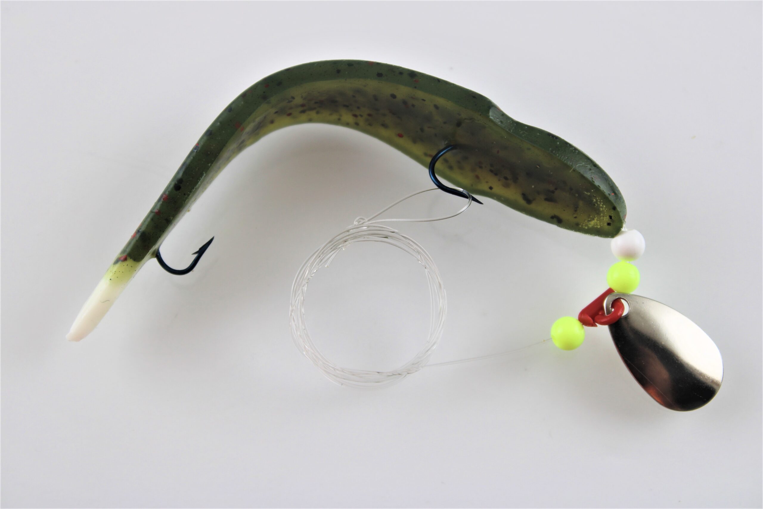 how to rig a soft plastic leech
